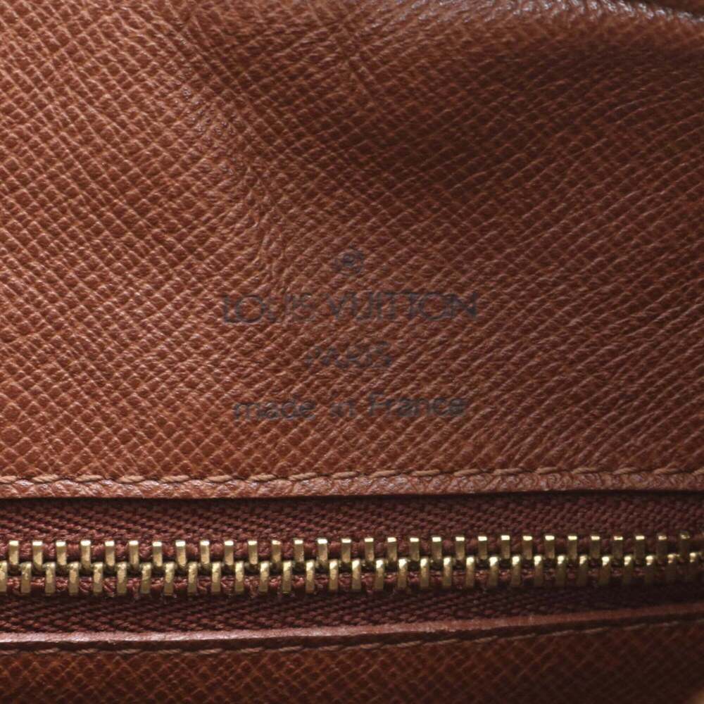 LOUIS VUITTON Brown Monogram Leather Shoulder Bag - Picture 9 of 10